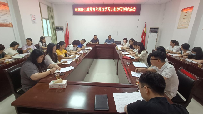 筑牢信仰之基、补足精神之钙、把稳思想之舵——翁源县卫健局召开青年理论学习小组学习研讨会.png