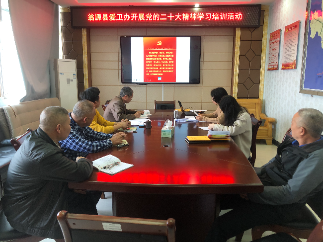 翁源县爱卫办开展党的二十大精神.JPG