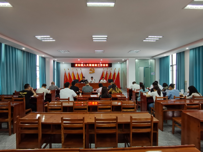 龙仙镇人大召开人大代表联络站工作.png