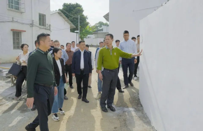 高忠到龙仙镇督导“百千万工程”典型村建设工作