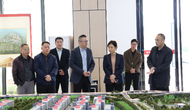 钟真带队调研重点项目、重点企业发展情...