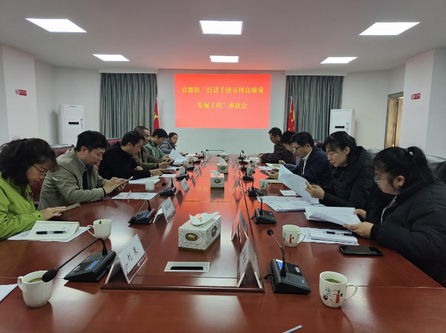 官渡镇召开“百县千镇万村高质量发展工程”座谈会.jpg