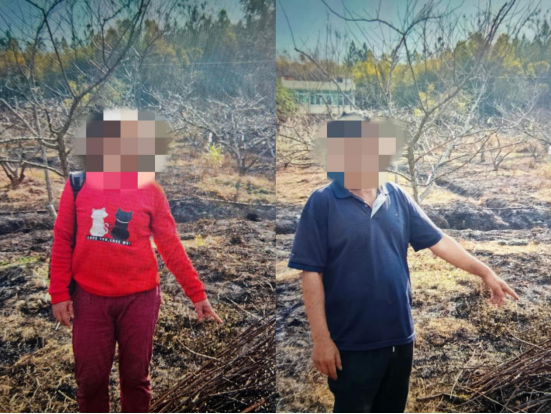 （图左为巫某丽，图右为巫某雄）