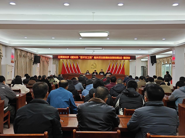 江尾镇召开“百千万工程”项目管理培训会.png