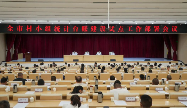 全市村小组统计台账建设试点工作部署会...