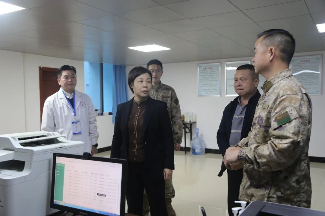 钟真检查指导2026年春季征兵体检工...